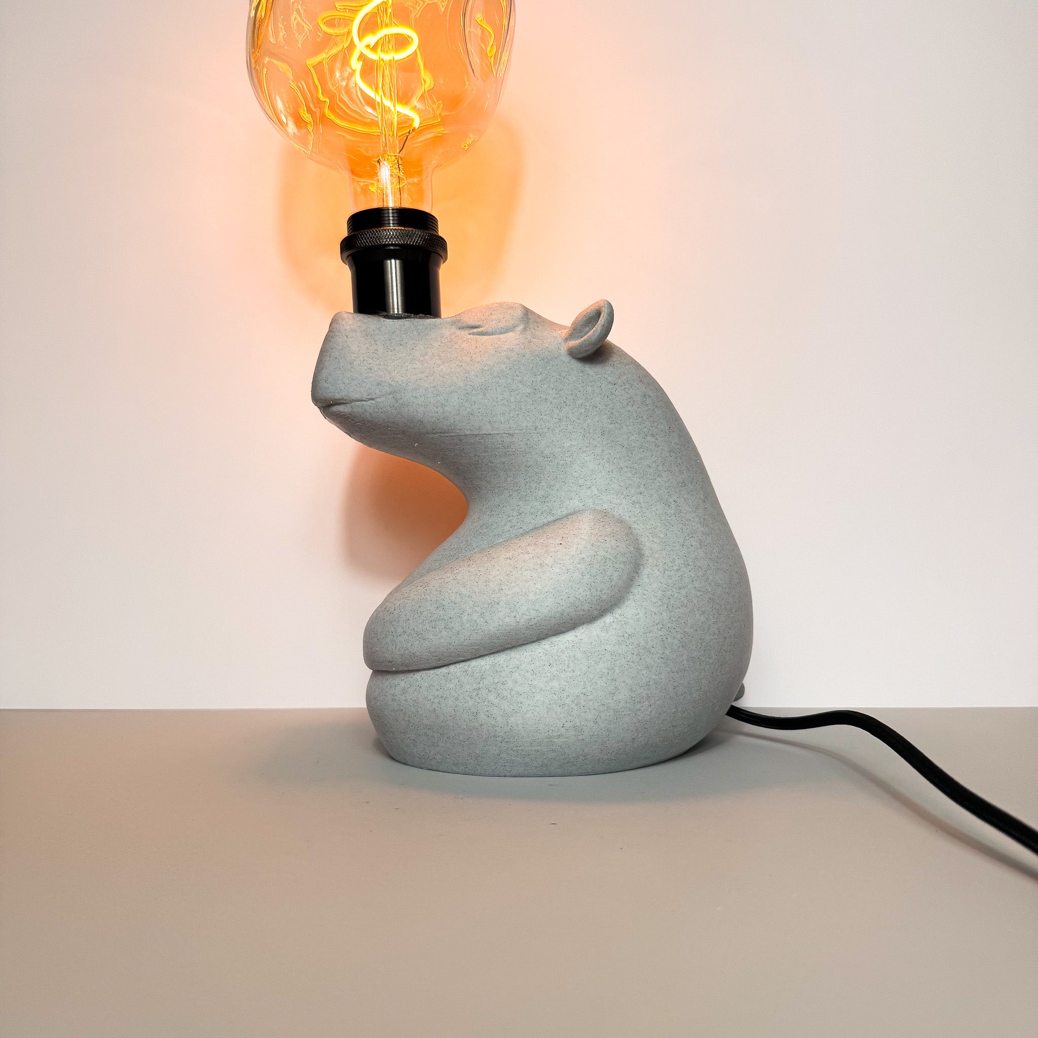 Hippo lamp