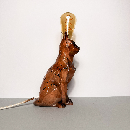 Cat lamp